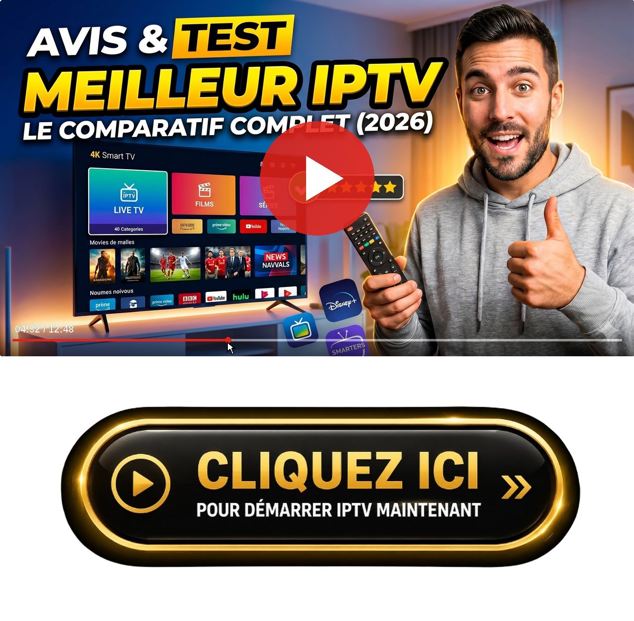 Une vue complète du tableau de bord de Smart TV TCL Android TV optimiser l affichage IPTV montrant les paramètres de configuration en temps réel